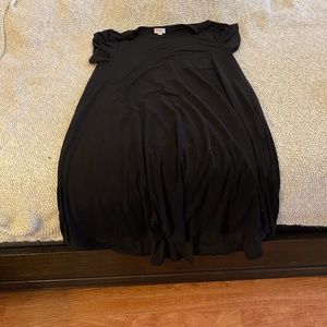 Lularoe short black dress or long top